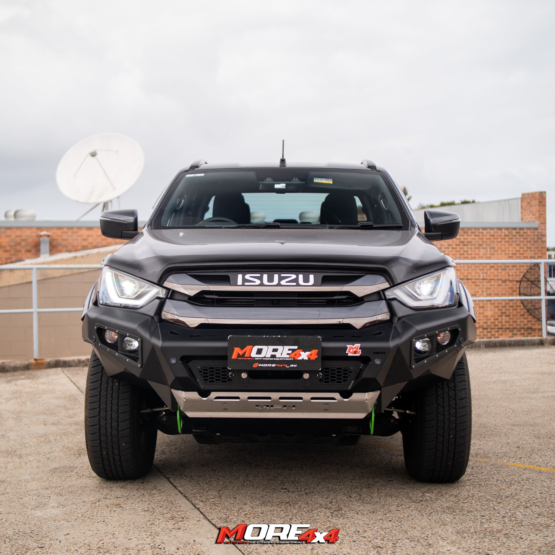 D-Max Bull Bars - Buy a Quality Isuzu D-Max Bull Bar Online – MORE 4x4