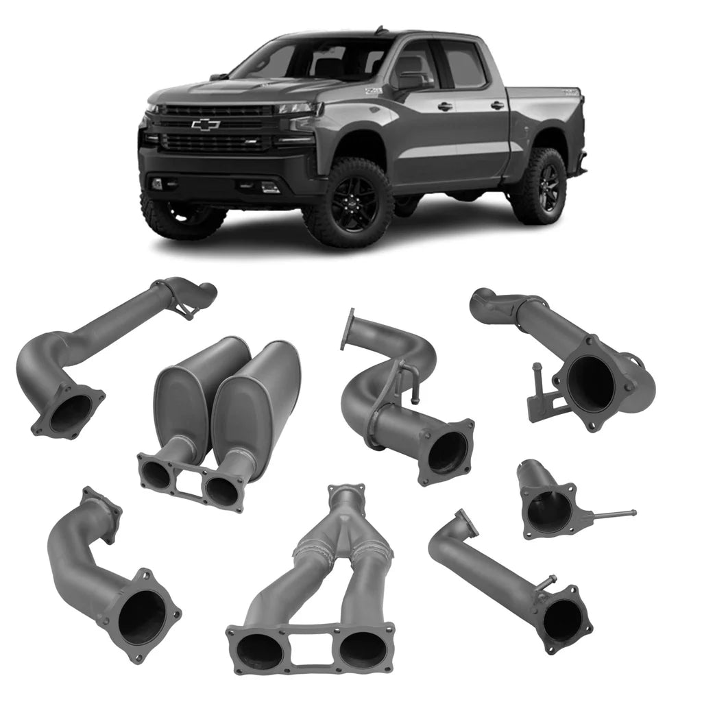 REDBACK - Catback Exhaust System + Muffler - Suits 1500 SILVERADO