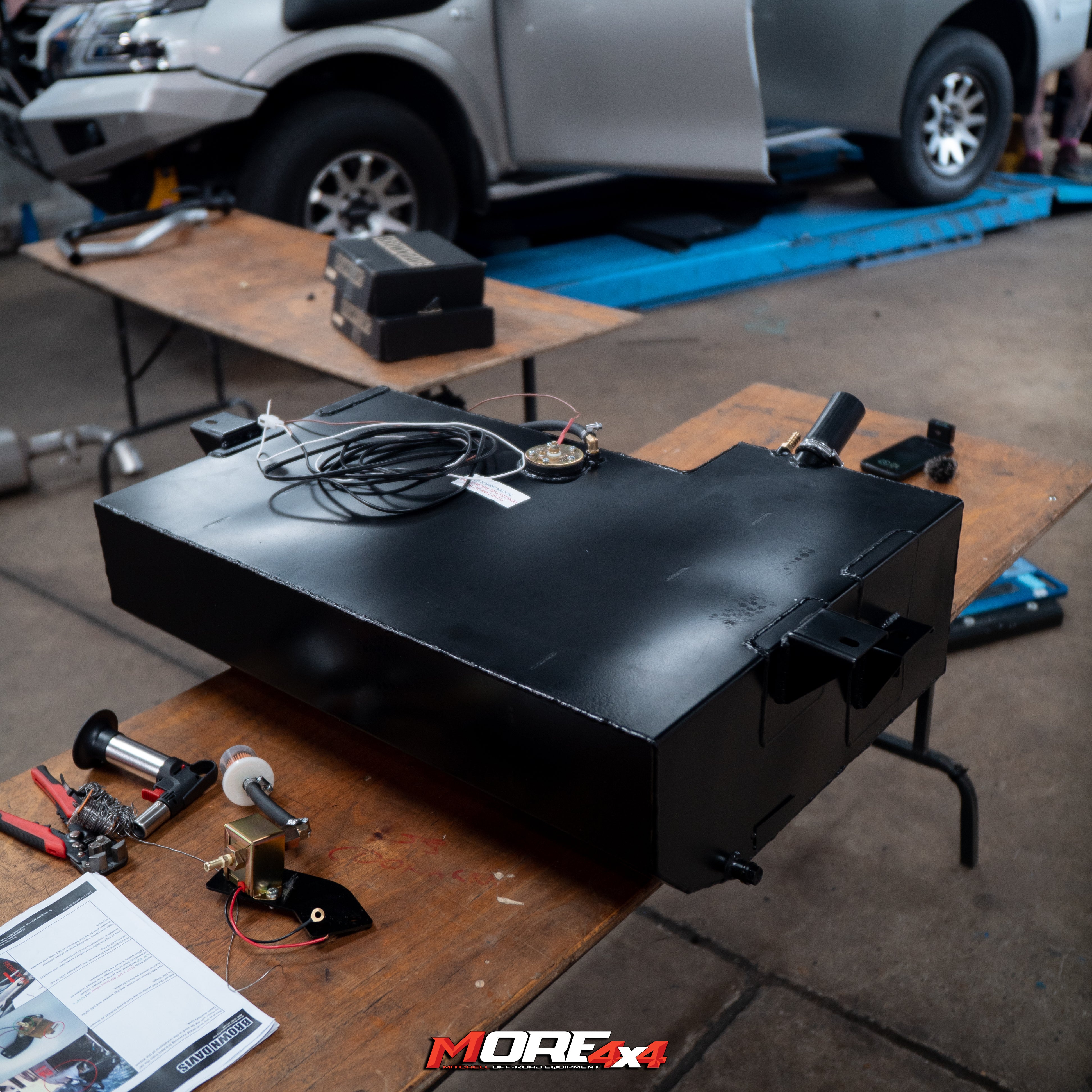 BROWN DAVIS - 168 LITRE AUXILIARY LONG RANGE FUEL TANKS - To Suit QUAR ...
