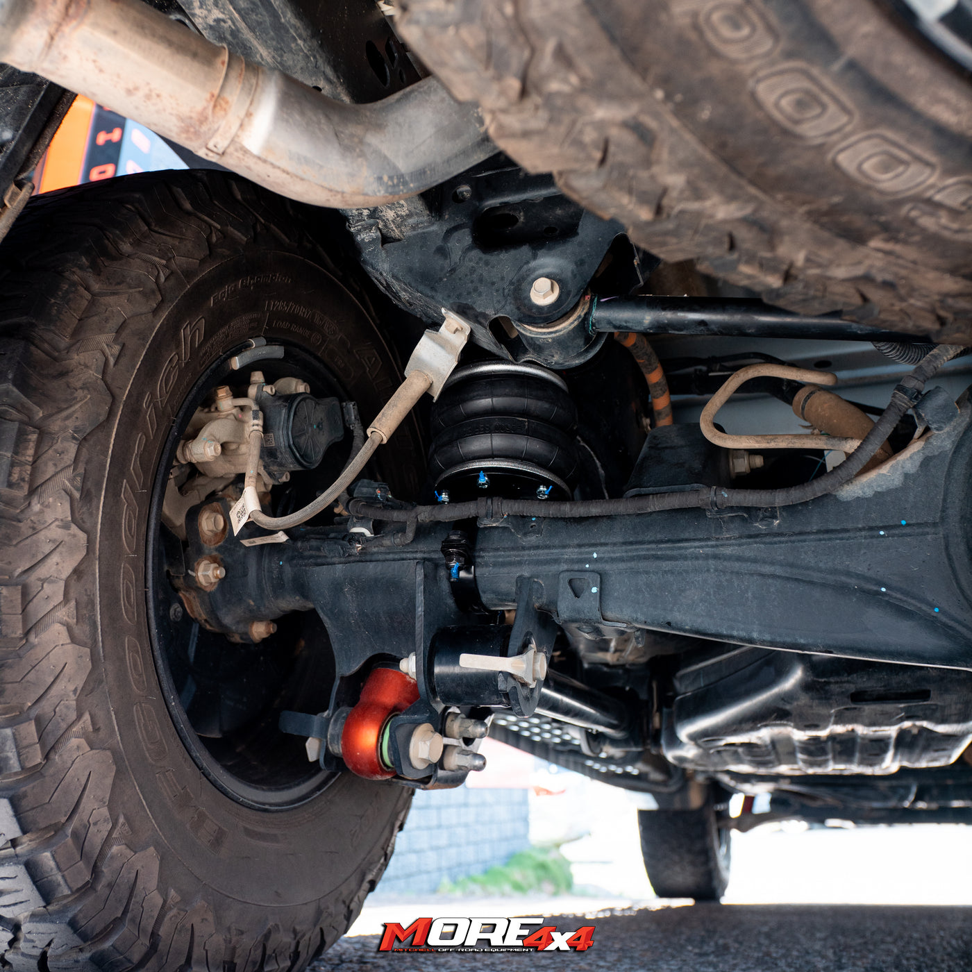 BOSS AIR - Rear Air Bag Kit - To Suit RANGER RAPTOR 22+