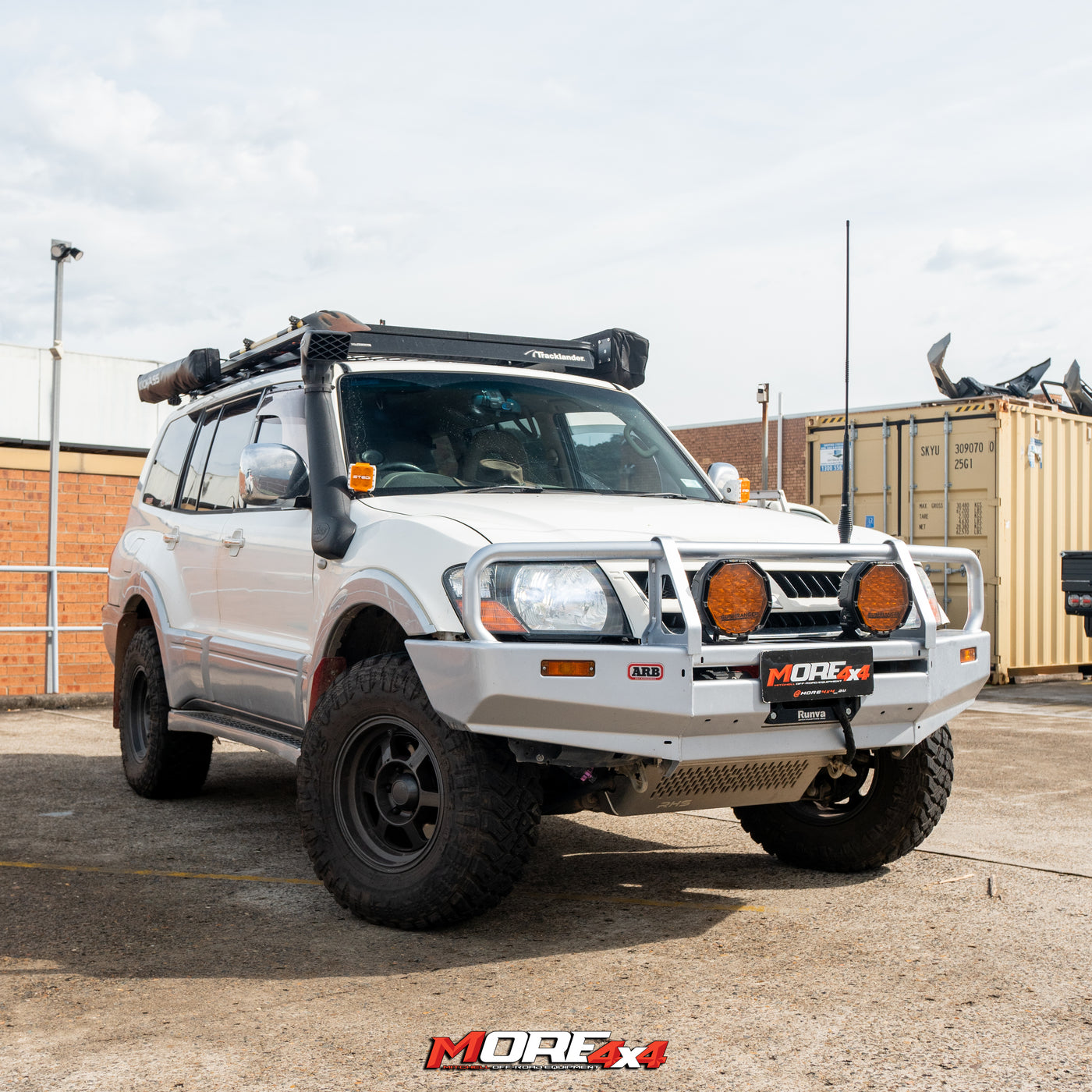 TRACKLANDER - Mesh Roof Rack - To Suit PAJERO (06-21)