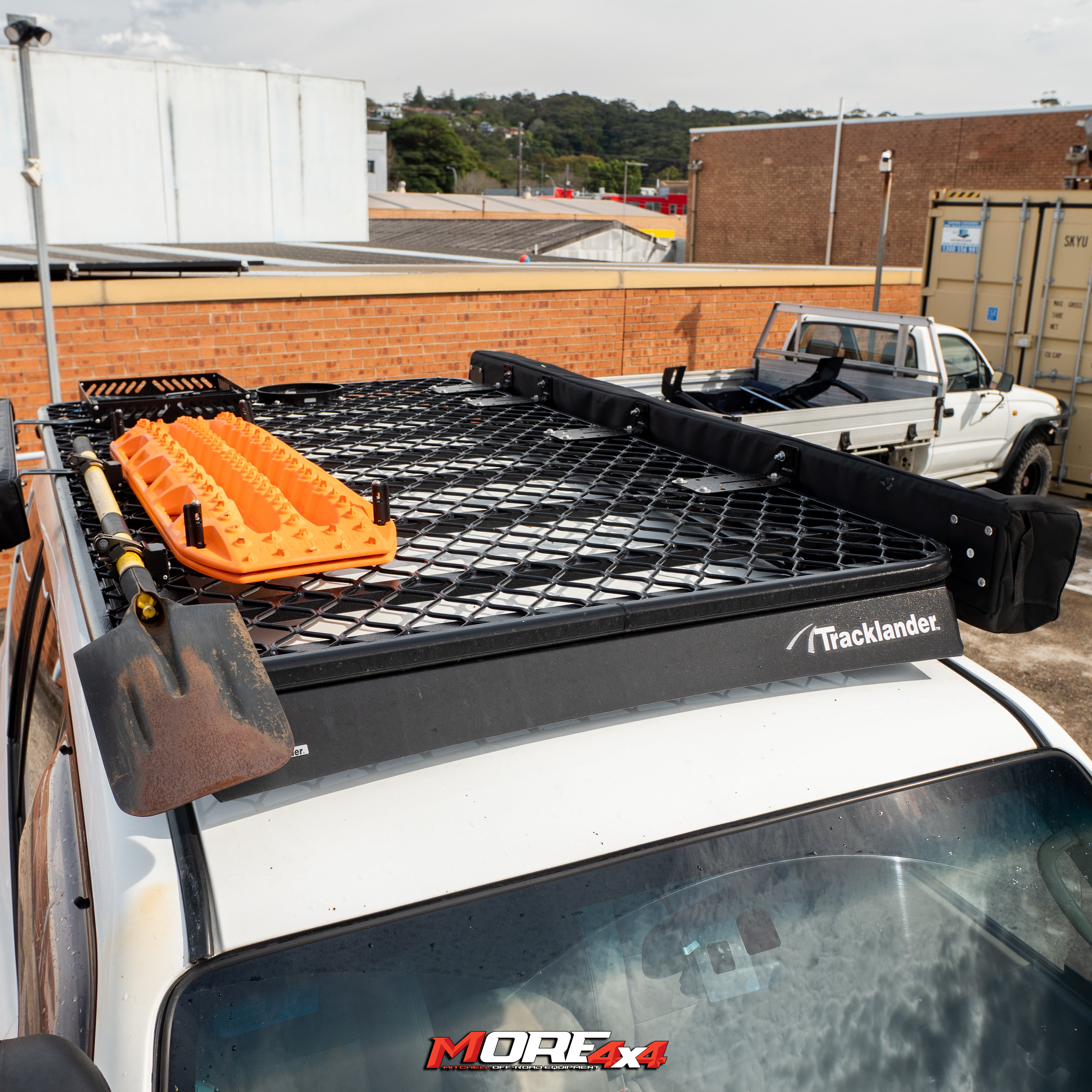 TRACKLANDER - Mesh Roof Rack - To Suit PAJERO (01-21) – MORE 4x4