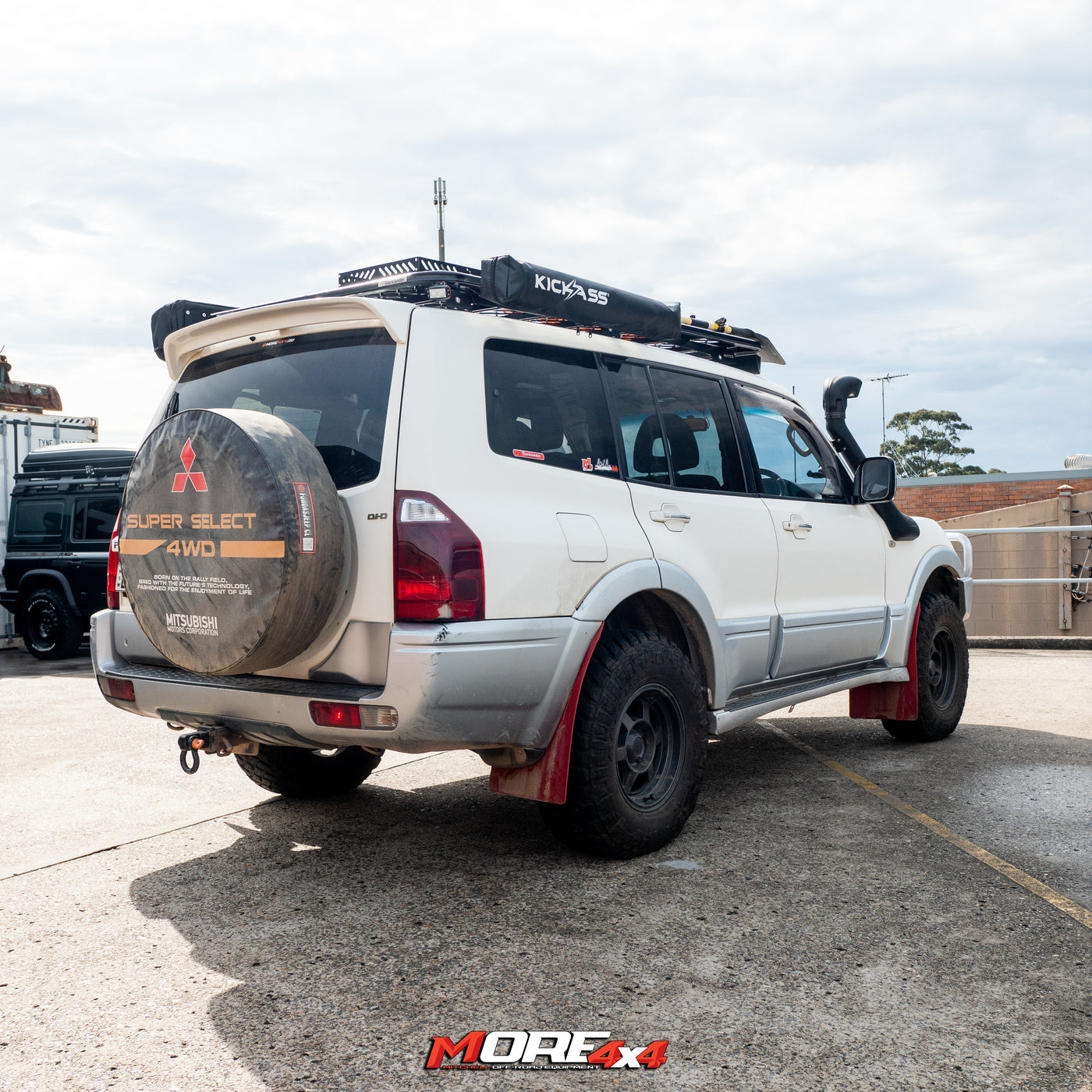 TRACKLANDER - Mesh Roof Rack - To Suit PAJERO (06-21)