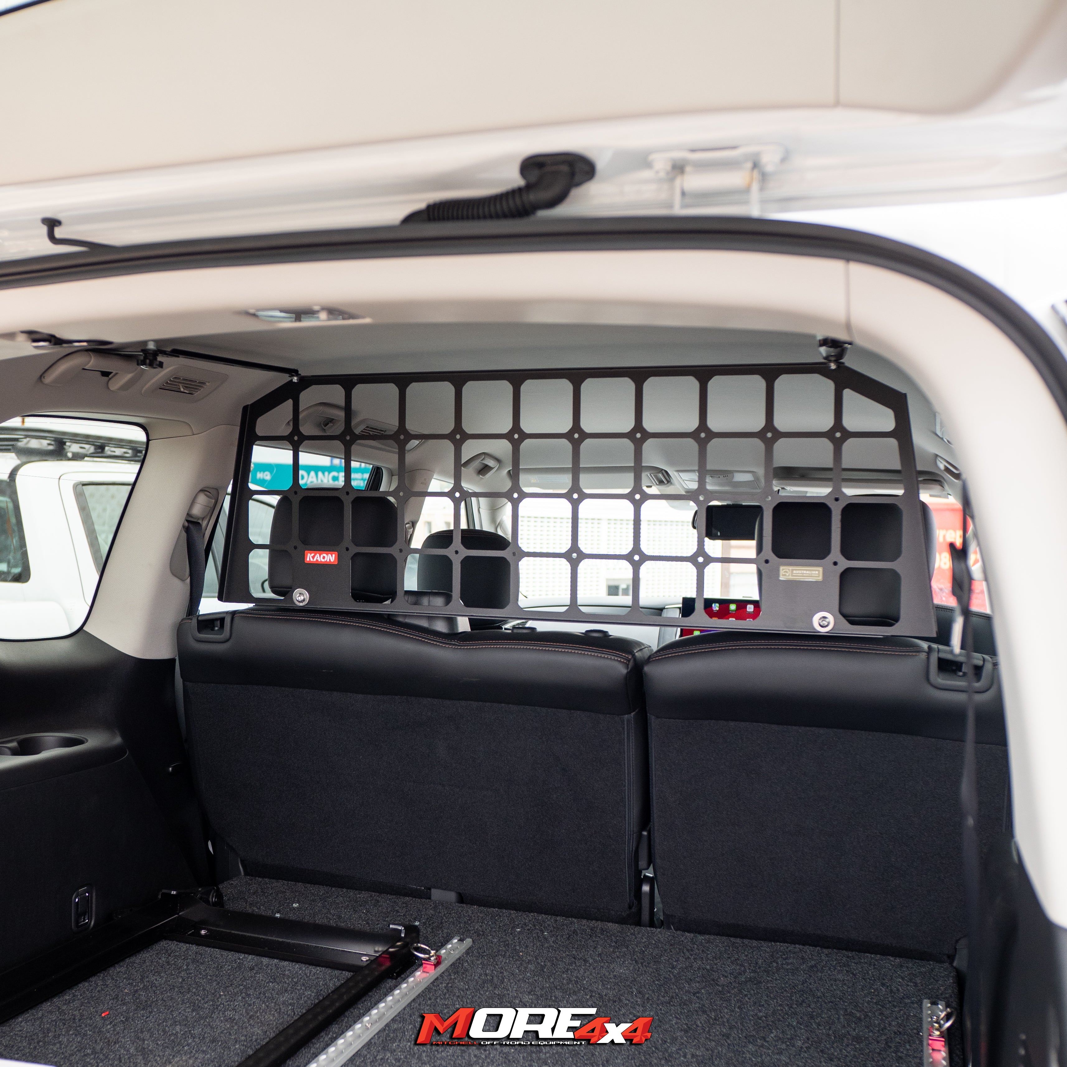 KAON - Light Cargo and Pet Barrier - To Suit Y62 Patrol – MORE 4x4