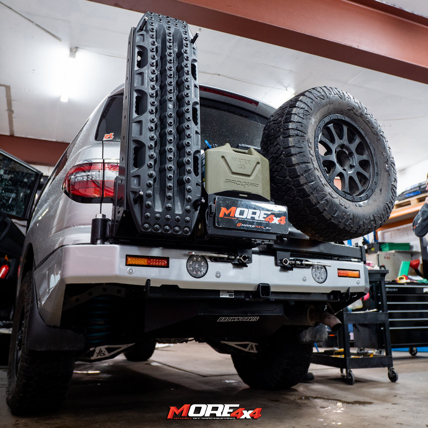 RASLARR - Single Jerry Can Holder - To Suit RASLARR REAR BAR