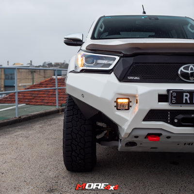 RIVAL 4x4 - Aluminium Front Bumper - To Suit N80 Hilux 21+