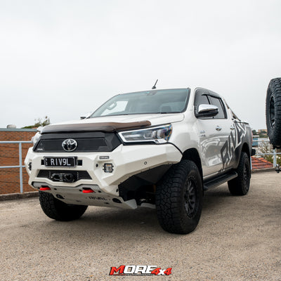 RIVAL 4x4 - Aluminium Front Bumper - To Suit N80 Hilux 21+