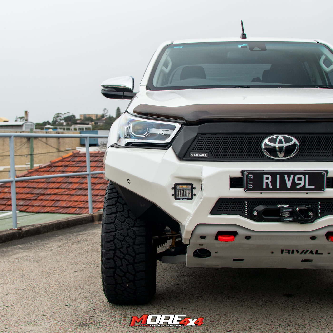 RIVAL 4x4 - Aluminium Front Bumper - To Suit N80 Hilux 21+