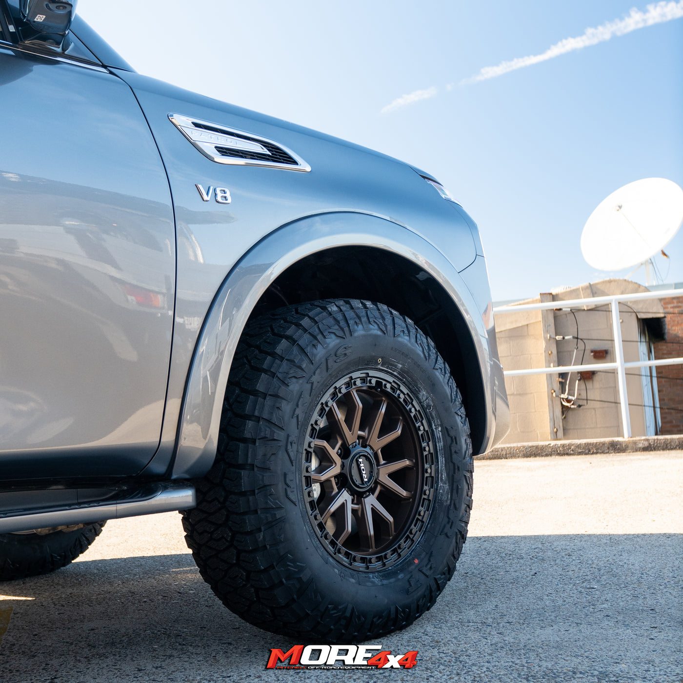 ROH Wheels - Raid - 18x9 6x139.7 25P offset Matt Bronze