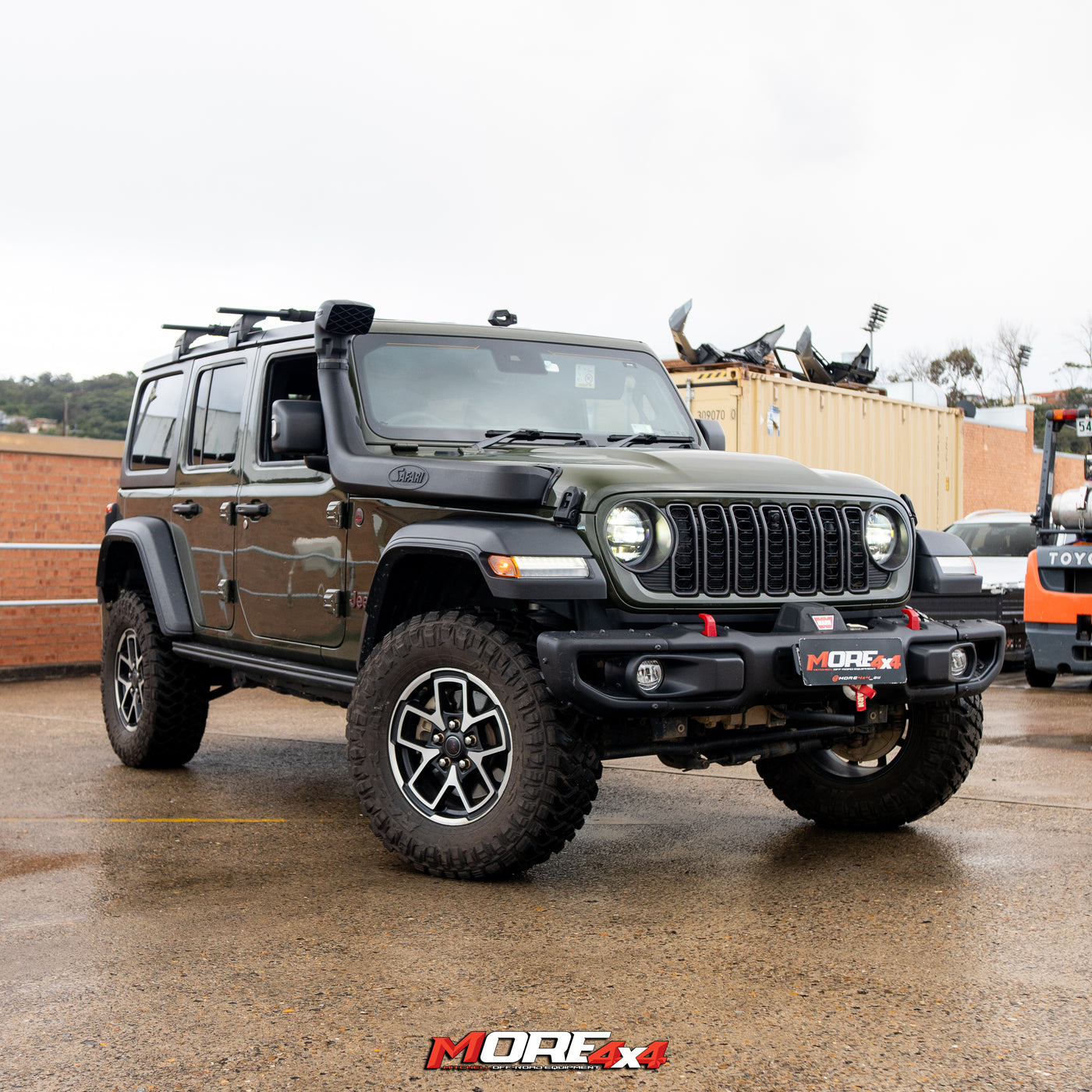 SAFARI - Snorkel - To Suit WRANGLER JL & GLADIATOR JT 3.0 & 2.0 - SS1080HF