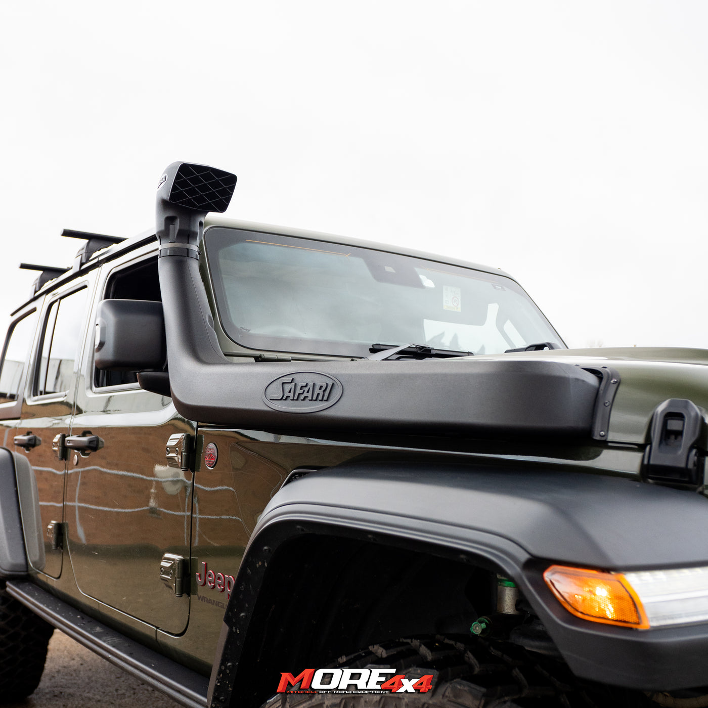 SAFARI - Snorkel - To Suit WRANGLER JL & GLADIATOR JT 3.0 & 2.0 - SS1080HF