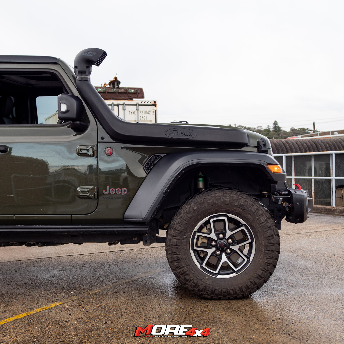 SAFARI - Snorkel - To Suit WRANGLER JL & GLADIATOR JT 3.0 & 2.0 - SS1080HF