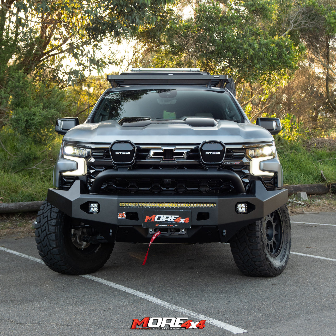 OFFROAD CREATIVE - Bullbar - To Suit ZR2 Silverado