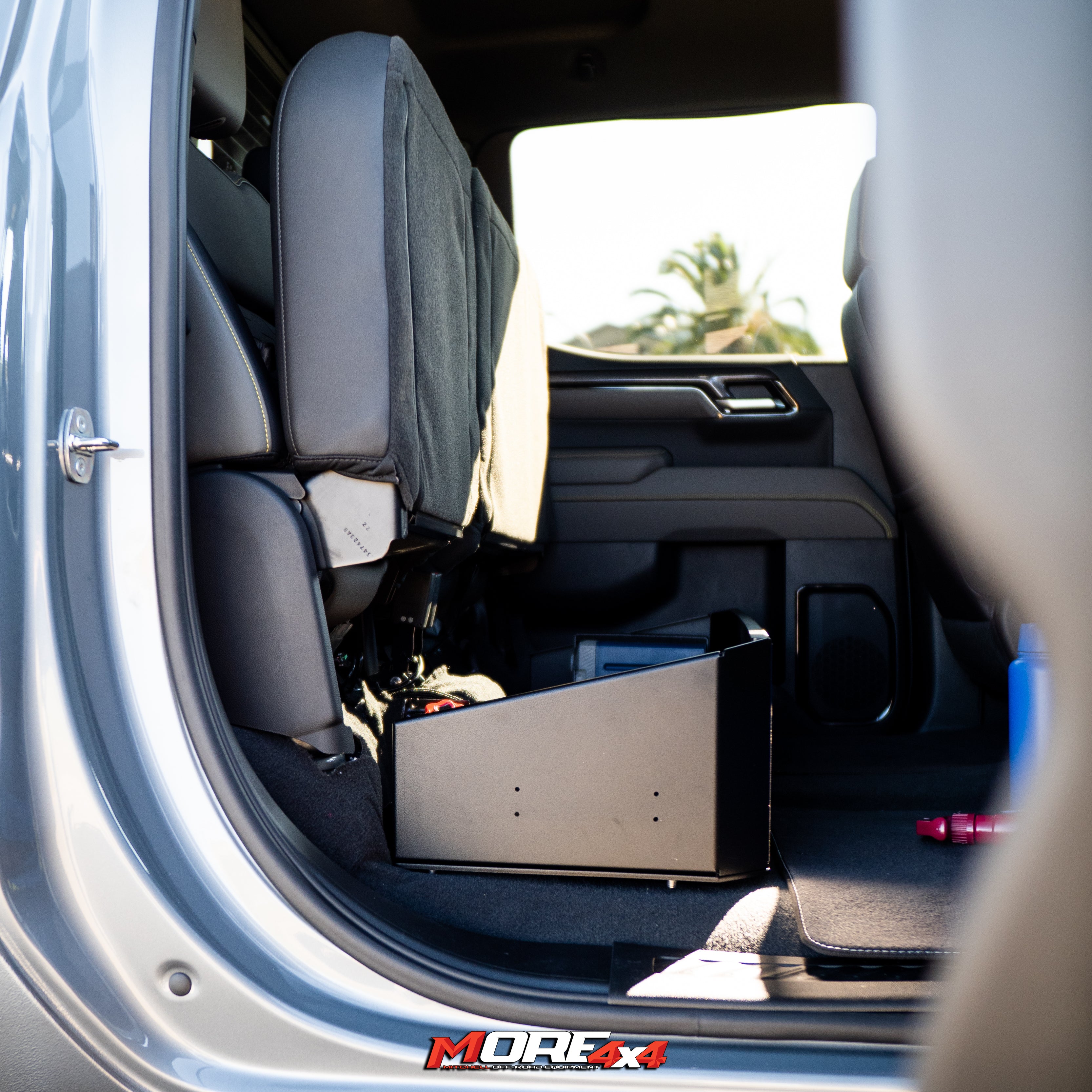 CV Designs - Rear Seat Dual Battery & Storage Box Solution - To Suit S ...