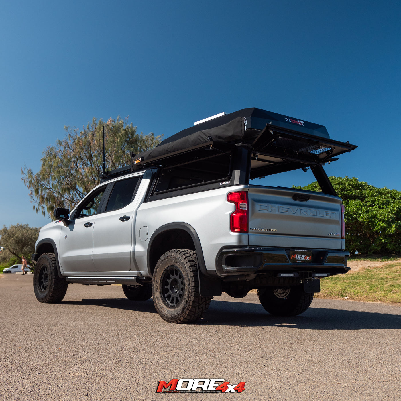 MORE 4x4 - Electric Side Steps - To Suit Silverado ZR2 & LTZ