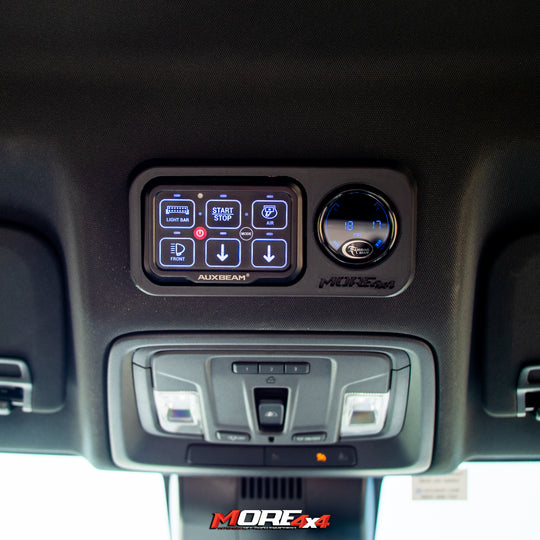 AUXBEAM - 6 Gang Customizable Switch Panel – MORE 4x4