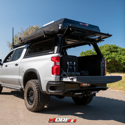 BODYLINE - Black Titan Hybrid Canopy - To Suit Silverado 1500