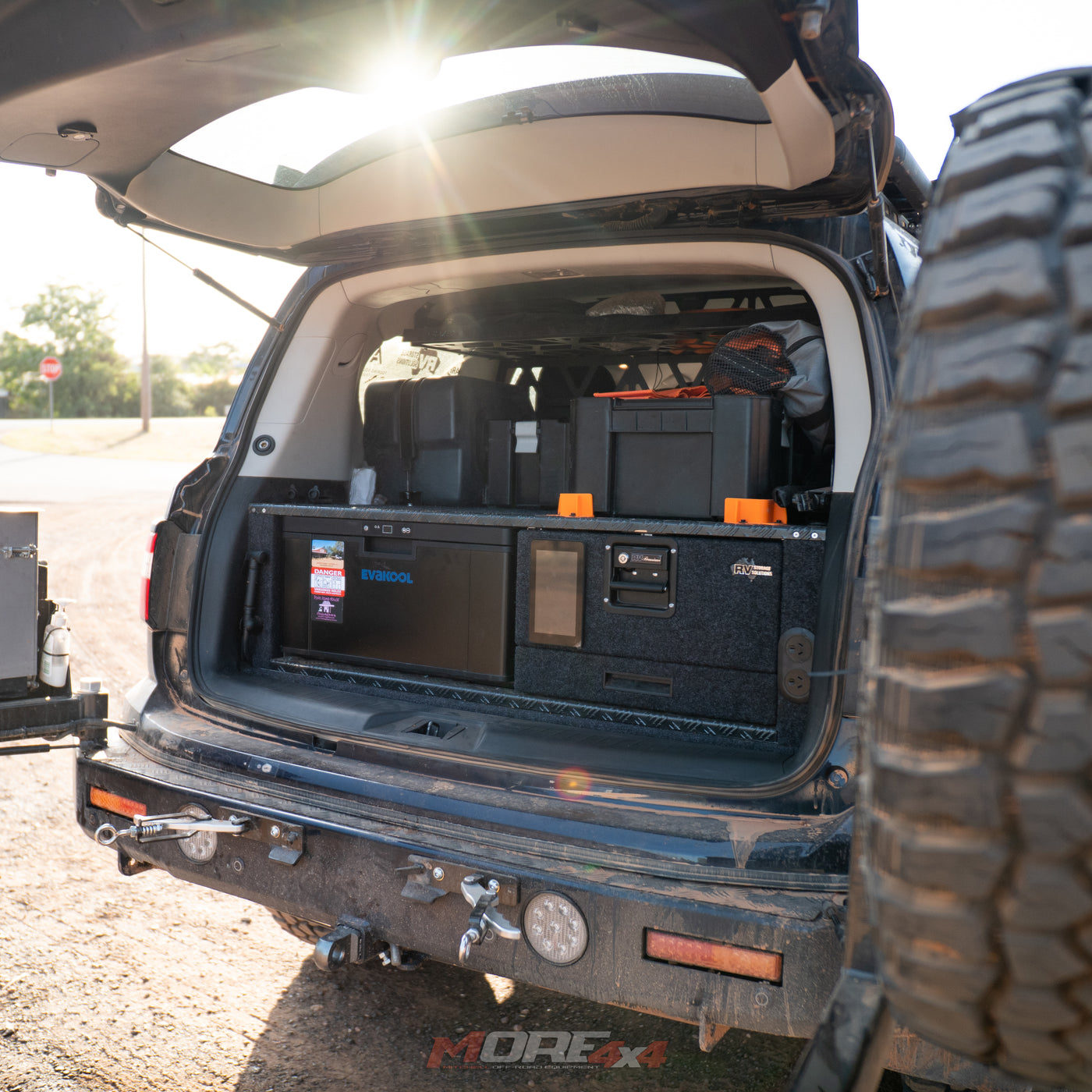 RV STORAGE - Aaron's Extra Wide Fridge Drawer Combo - To Suit Y62 PATROL