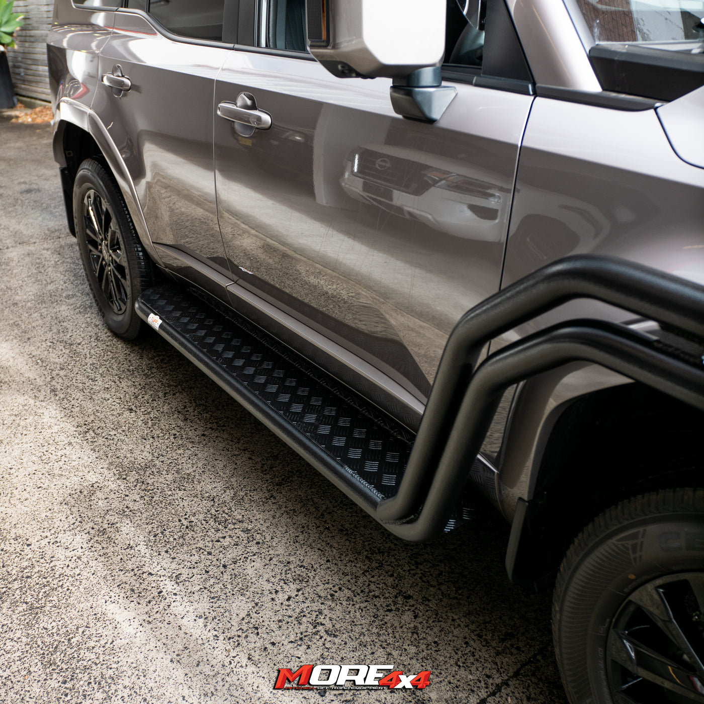 TUFF - BUSHRAILS & STEPS - To Suit PRADO 250