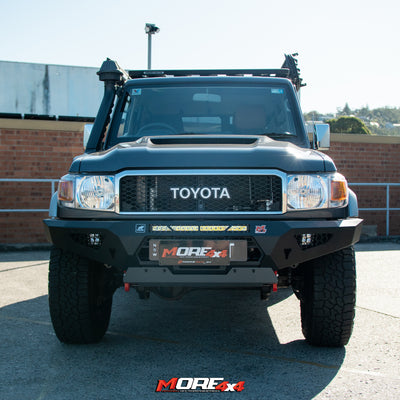 OFFROAD ANIMAL - Predator Bullbar - To suit Toyota Landcruiser 70 Series 2007+ - FB-TLC-70-07-PRT-ASM0