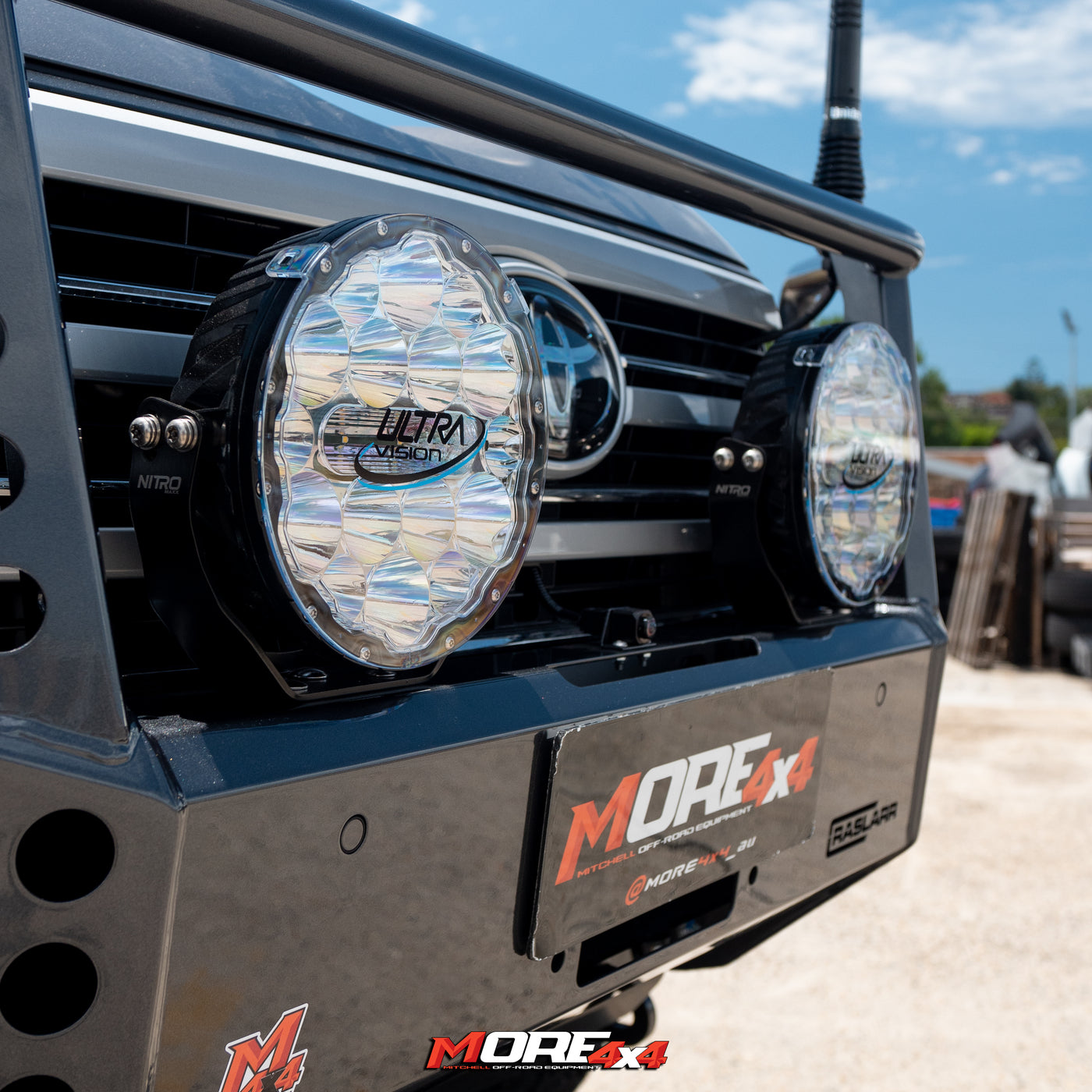 ULTRA VISION - NITRO 180 Maxx 9" Driving Light (Pair)