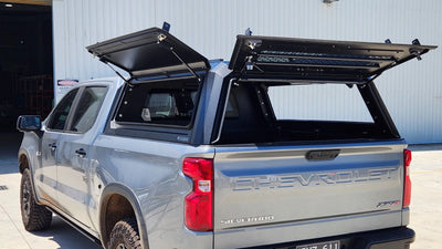 BODYLINE - Black Titan Hybrid Canopy - To Suit Silverado 1500