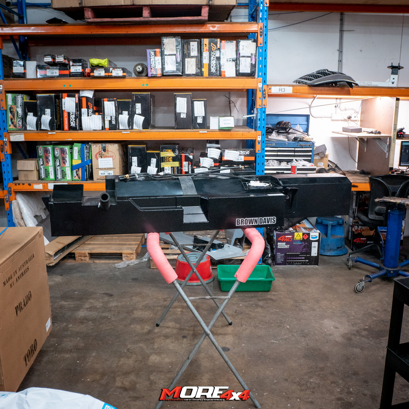 BROWN DAVIS - 174L Replacement Long Range Fuel Tank - To Suit 4WD CONVERTED HIACE 2019+