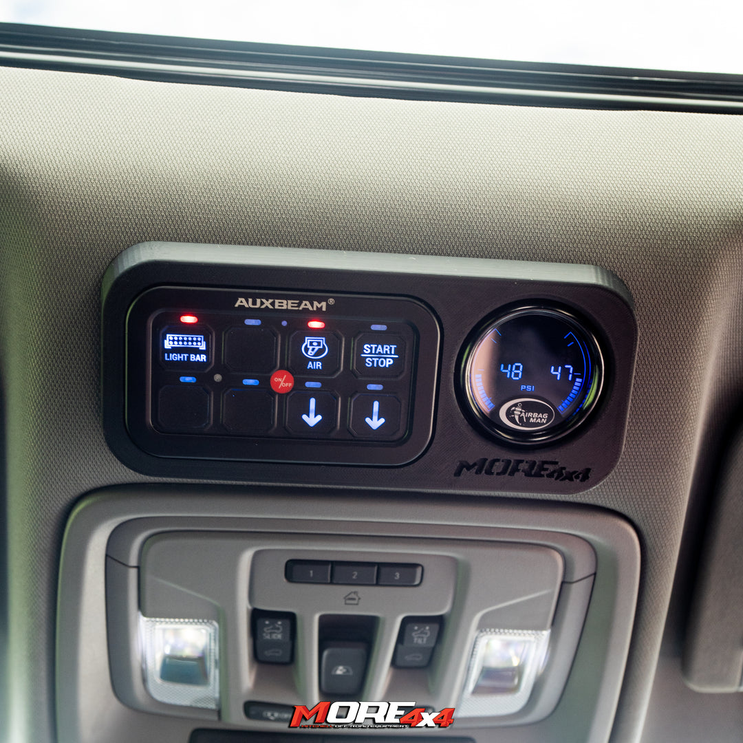 AUXBEAM - 8 Gang Customizable Switch Panel – MORE 4x4