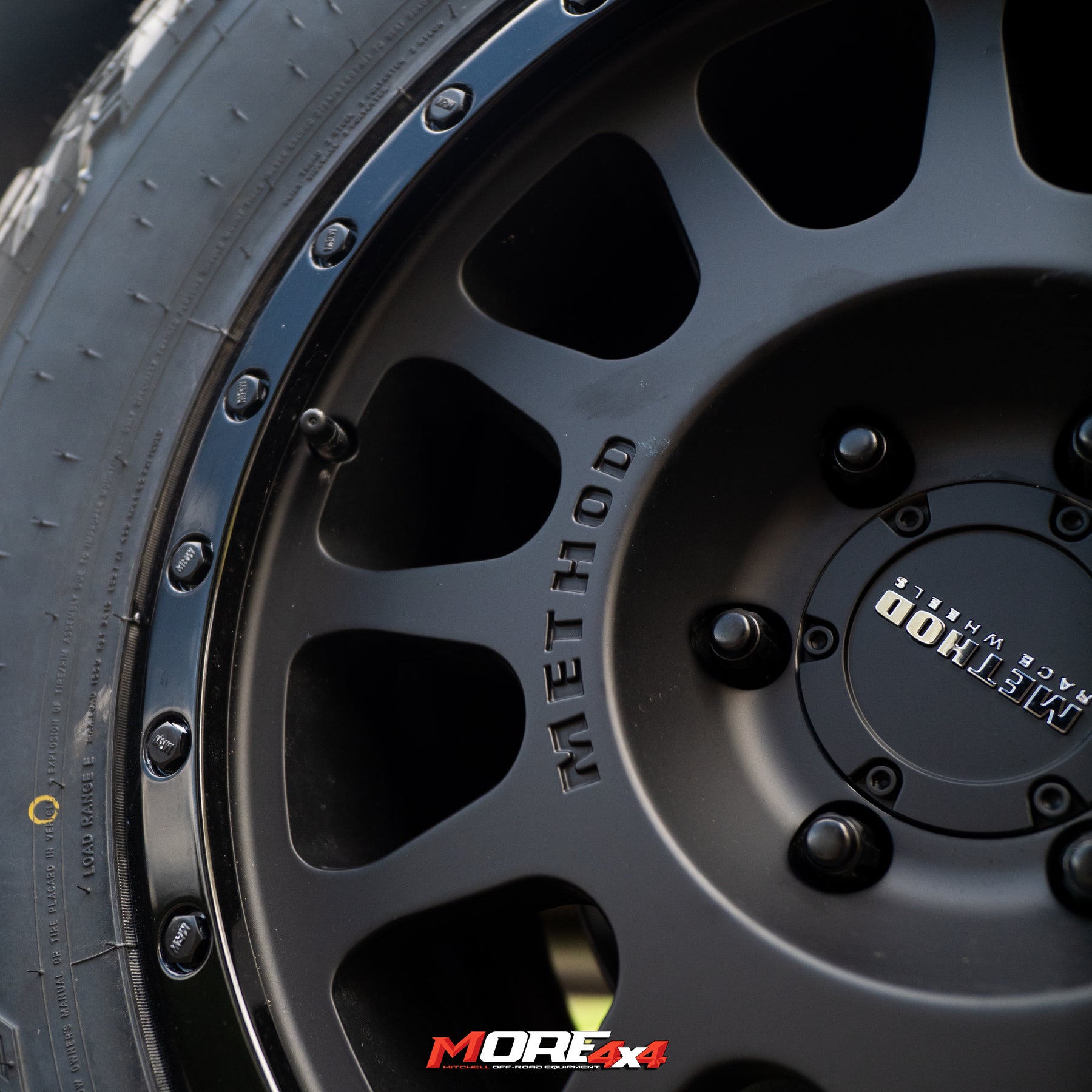 METHOD WHEELS - NV (305 HD) - Double Black | 6x139.7 | 0 offset – MORE 4x4