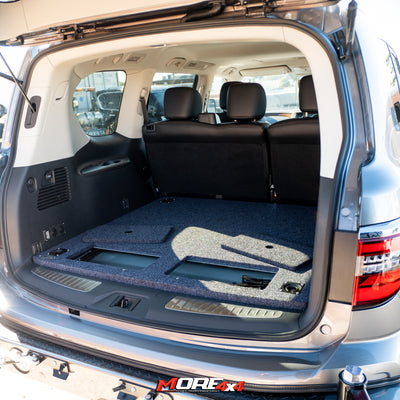 RV STORAGE SOLUTIONS - FALSE FLOOR W/ HATCHES - To Suit Y62 PATROL