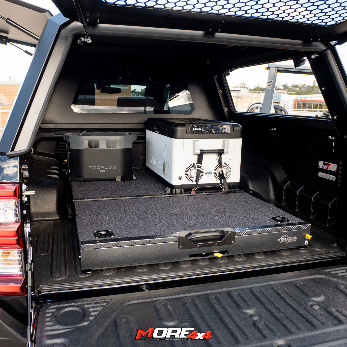 BODYLINE - Black Titan Hybrid Canopy - To Suit HILUX 15+