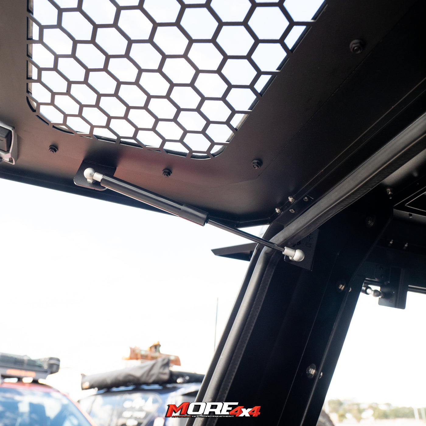 BODYLINE - Black Titan Hybrid Canopy - To Suit HILUX 15+