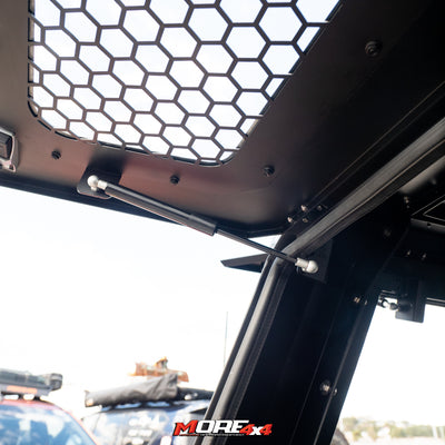 BODYLINE - Black Titan Hybrid Canopy - To Suit HILUX 15+