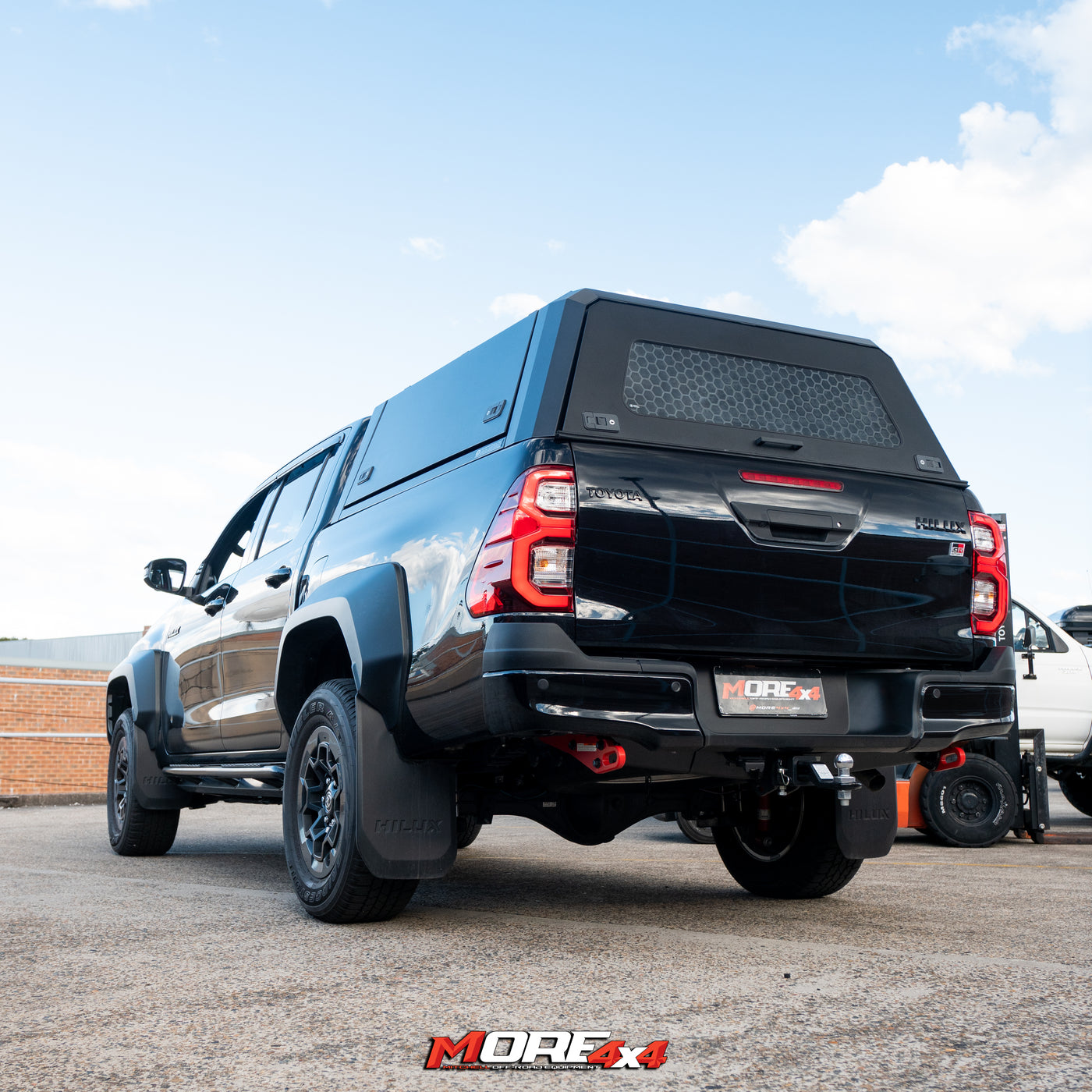 BODYLINE - Black Titan Hybrid Canopy - To Suit HILUX 15+