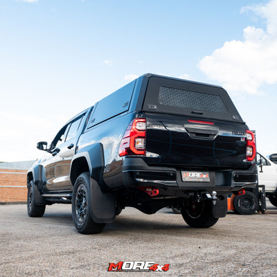 BODYLINE - Black Titan Hybrid Canopy - To Suit HILUX 15+