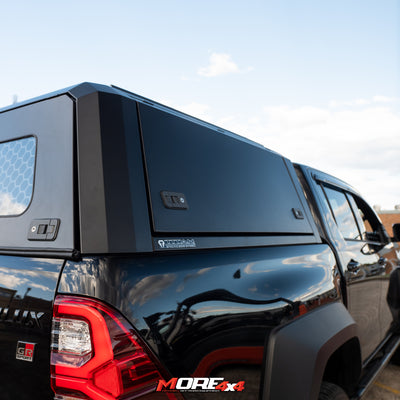 BODYLINE - Black Titan Hybrid Canopy - To Suit HILUX 15+