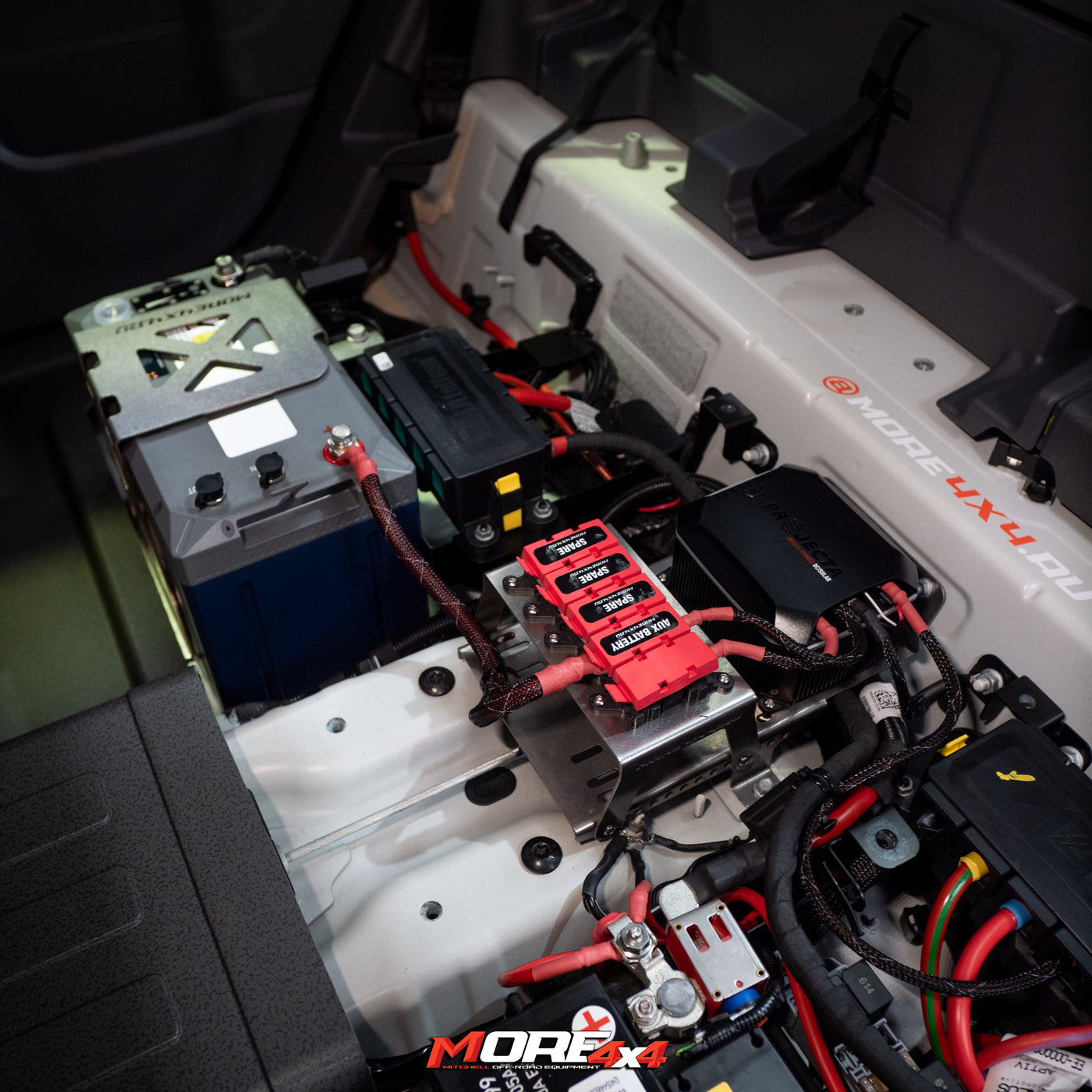MORE 4x4 - LITHIUM CONVERSION KIT - To Suit GRENADIER / QUARTERMASTER