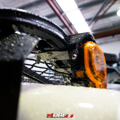 MORE 4x4 - FRONT LIGHT BRACKETS - To Suit TRACKLANDER