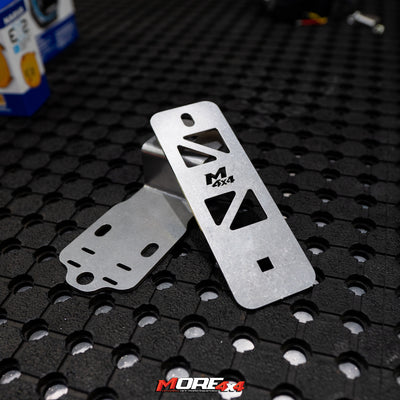 MORE 4x4 - FRONT LIGHT BRACKETS - To Suit TRACKLANDER