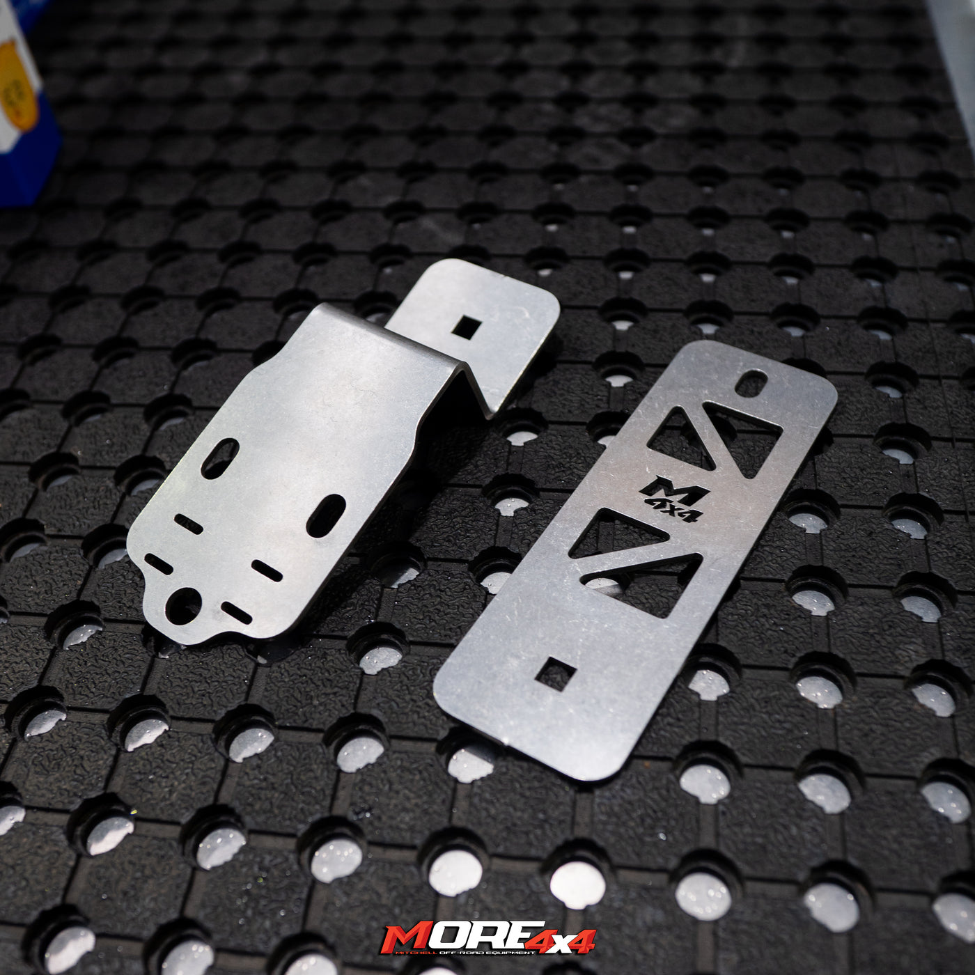 MORE 4x4 - FRONT LIGHT BRACKETS - To Suit TRACKLANDER
