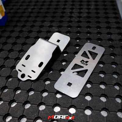 MORE 4x4 - FRONT LIGHT BRACKETS - To Suit TRACKLANDER