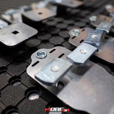 MORE 4x4 - FRONT LIGHT BRACKETS - To Suit TRACKLANDER