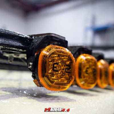 MORE 4x4 - FRONT LIGHT BRACKETS - To Suit TRACKLANDER
