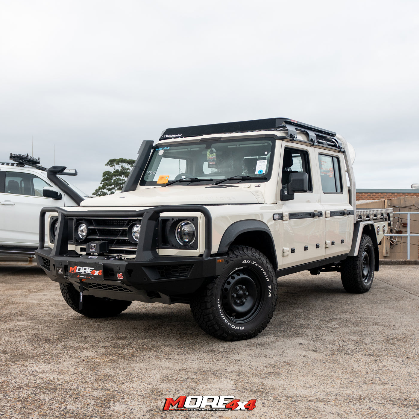 TRACKLANDER - MESH ROOF RACK - To Suit QUARTERMASTER