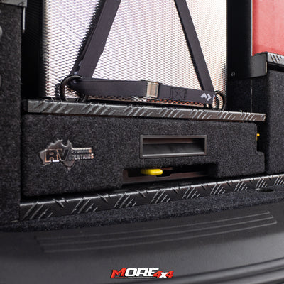 RV Storage - Easy Acces + Travel Slide Drawer - To Suit MU-X