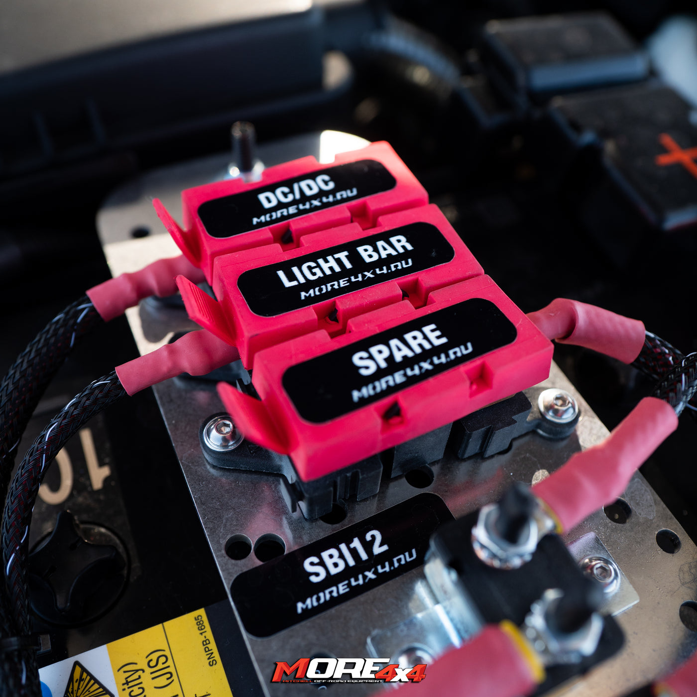 Y62 Patrol - Battery Bracket by MORE 4x4 - Variants