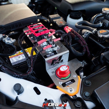 Y62 Patrol - Battery Bracket by MORE 4x4 - Variants