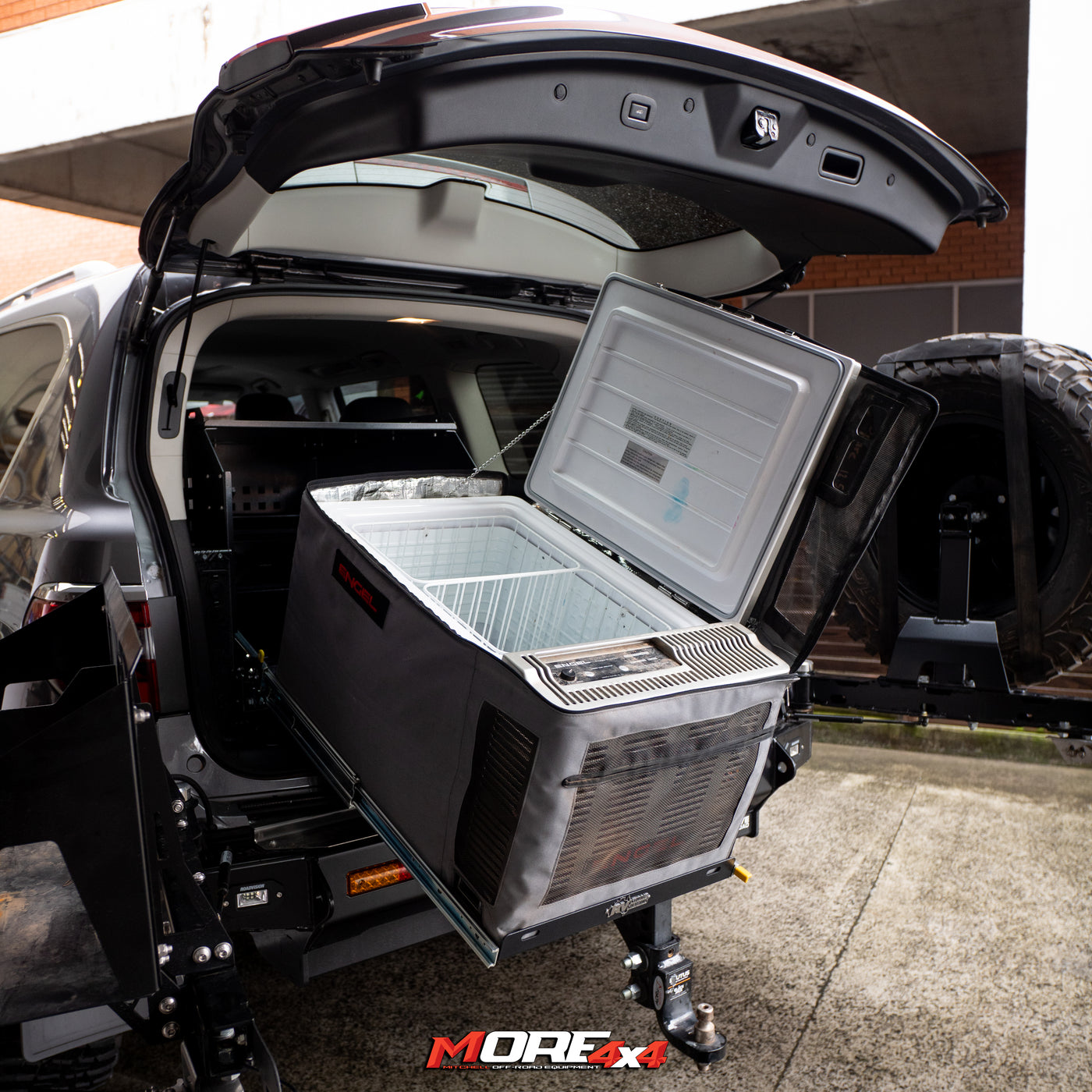 RV STORAGE SOLUTIONS - Extra Wide Drawer Stacker + Tilt Slide Combo - To Suit Y62 PATROL