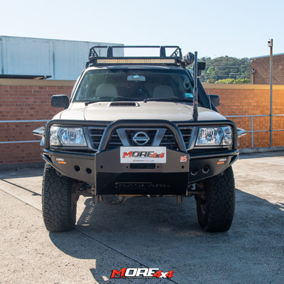 RASLARR - Hooped Azza Bull Bar - To Suit GU PATROL