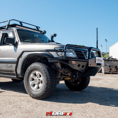 RASLARR - Hooped Azza Bull Bar - To Suit GU PATROL